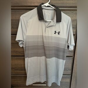 Mens Under Armour Dri-Fit Golf Polo - Size Small